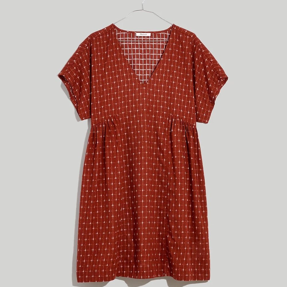 Madewell Rust Mini Dress